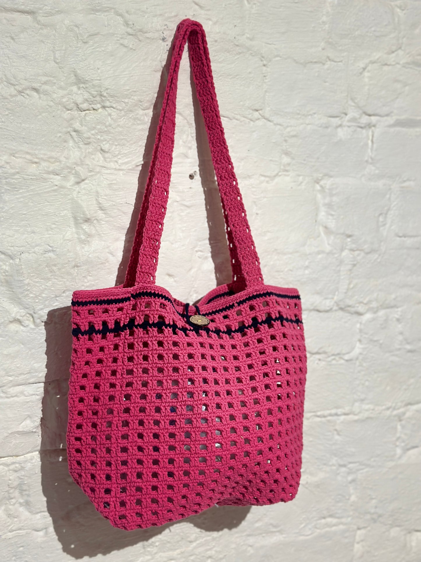 Hand-Crocheted Market Tote