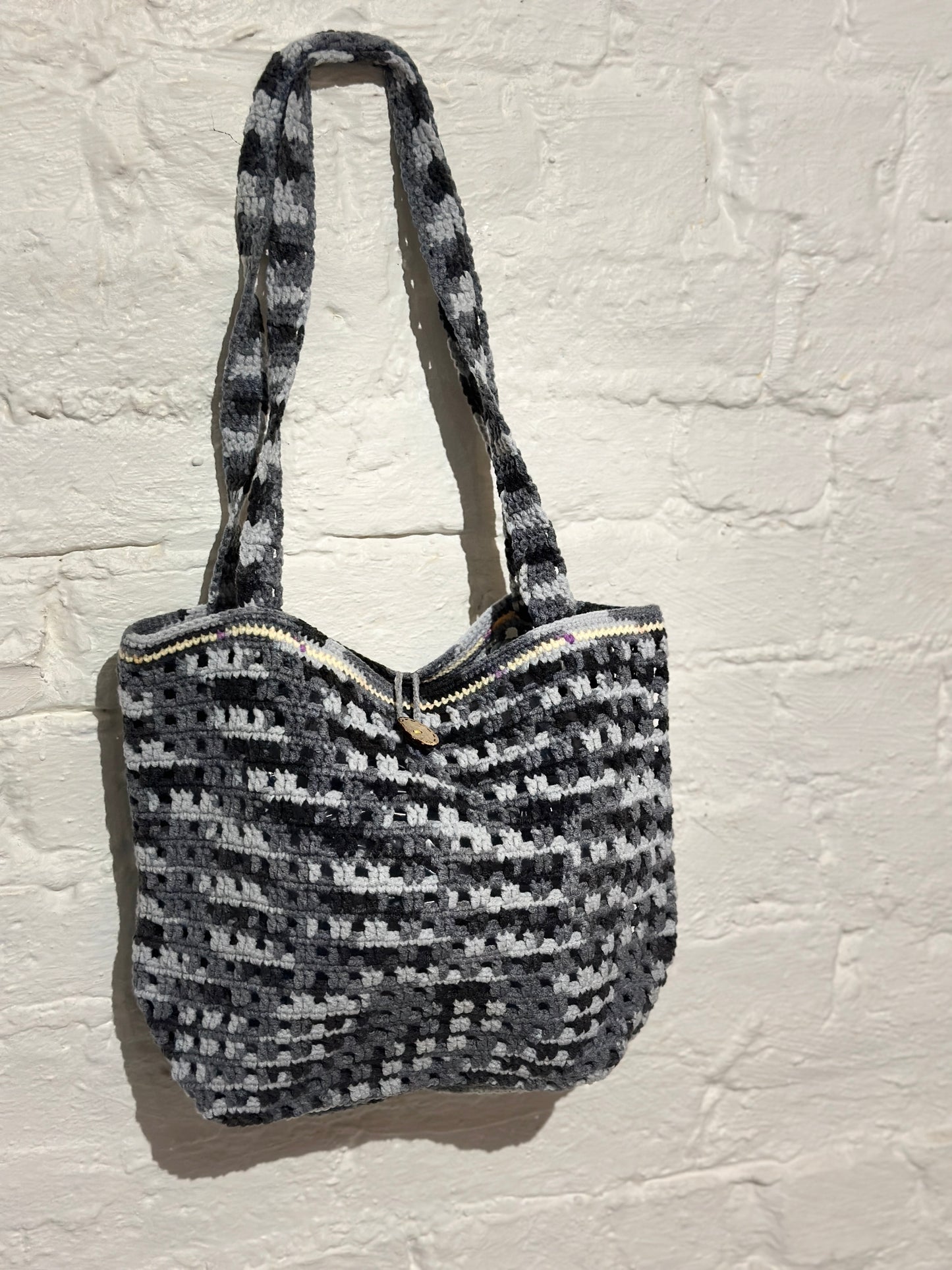 Hand-Crocheted Market Tote