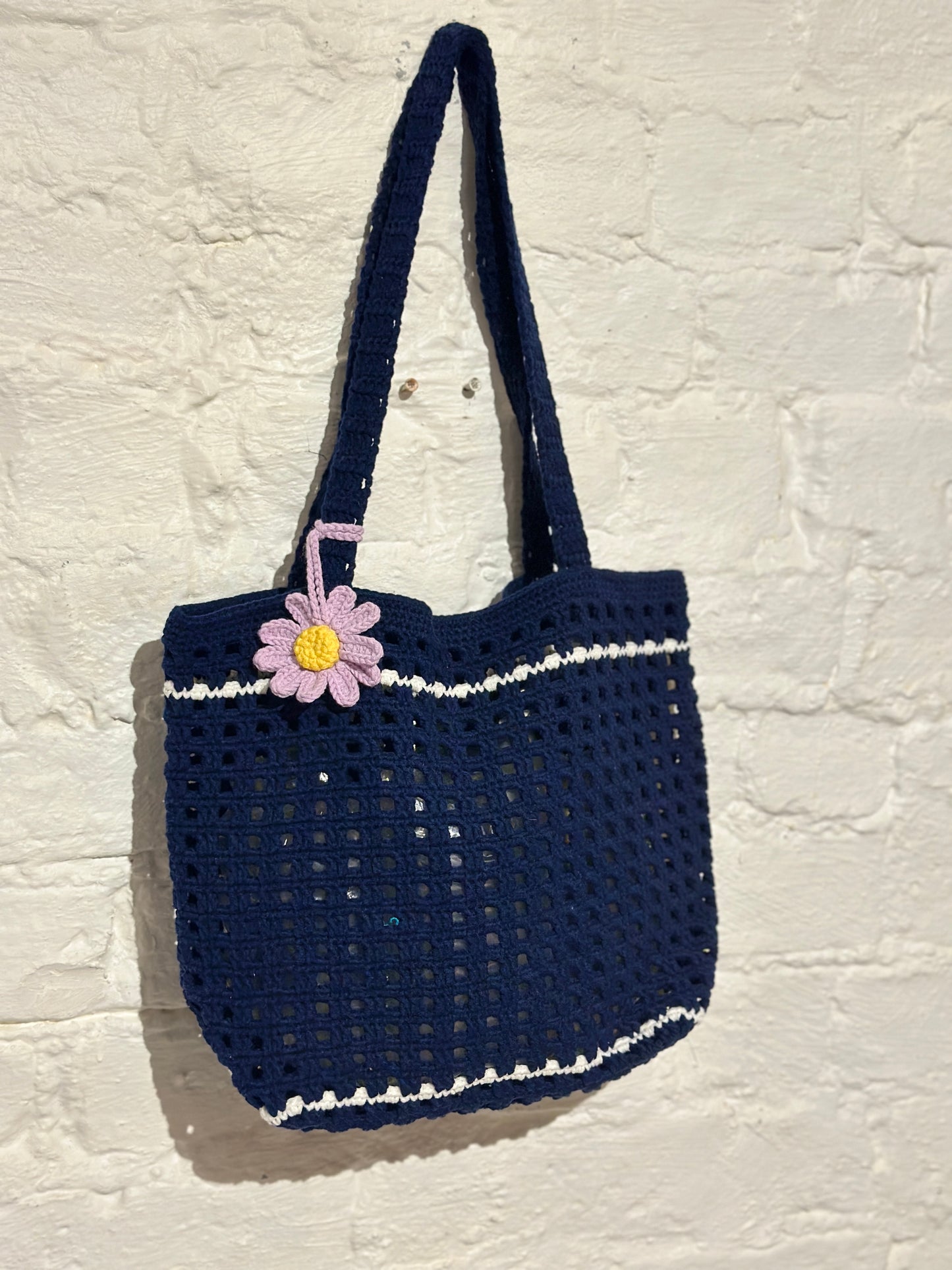 Hand-Crocheted Market Tote