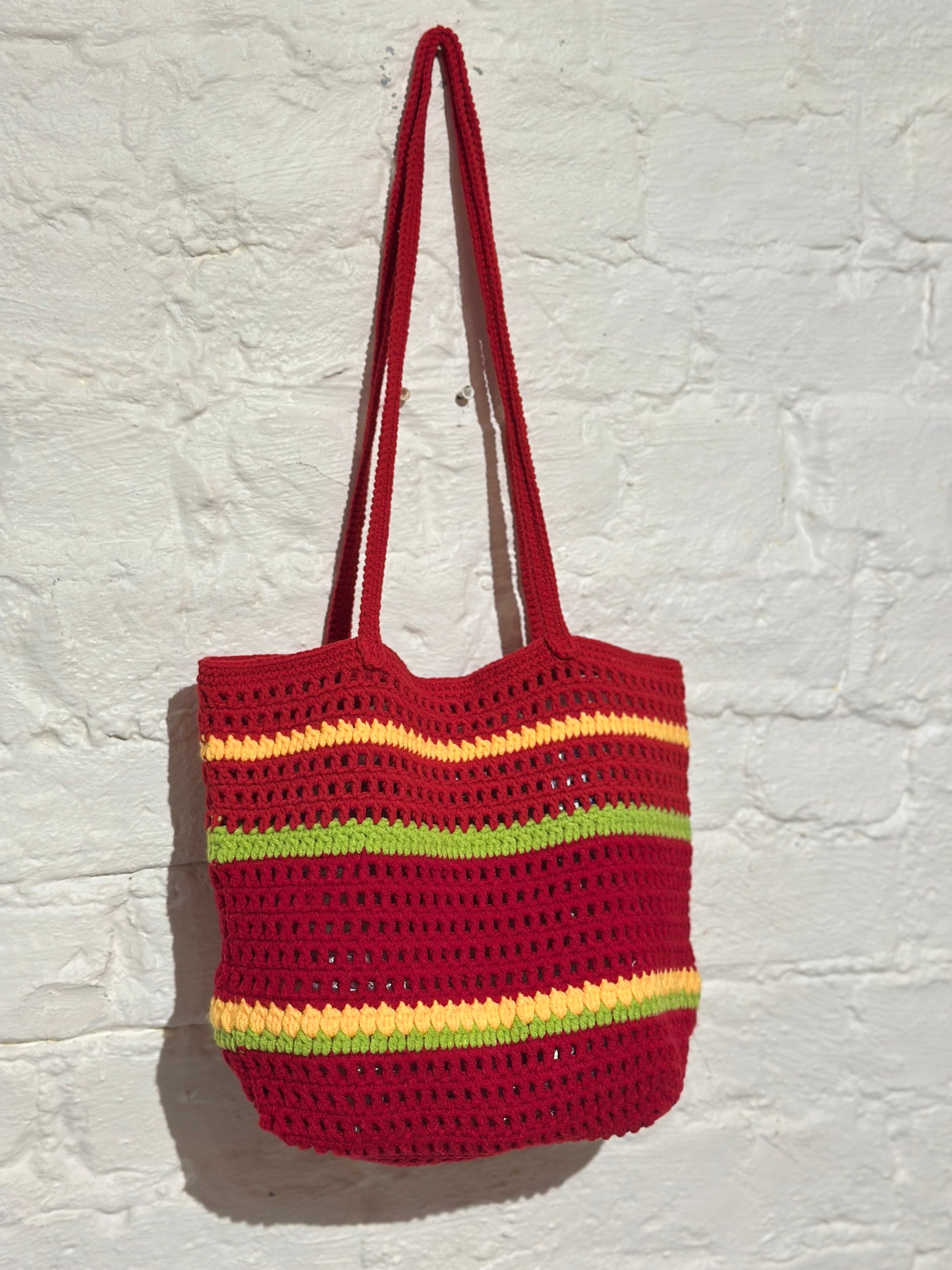 Hand-Crocheted Market Tote
