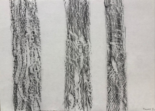 Jane Flowers - Trio of Trees Rubbing